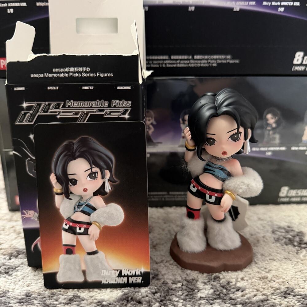 POP MART aespa Memorable Picks Series Figures - Dirty Work KARINA